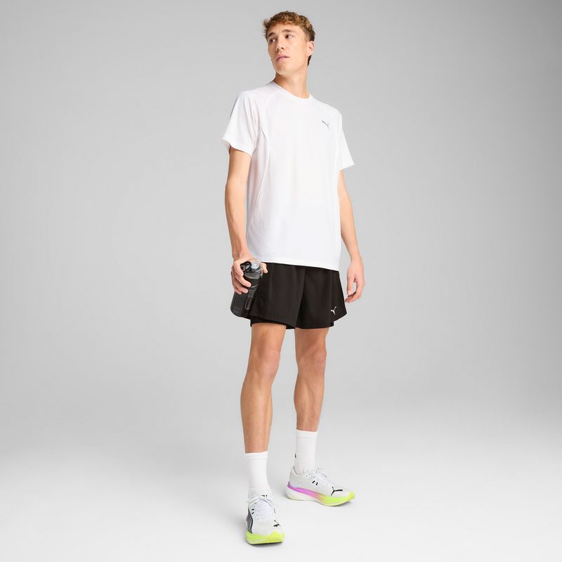 Tricou de alergare pentru bărbați PUMA Run Velocity Tee Poly puma white 5