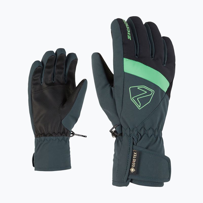 Mănuși de schi pentru copii  ZIENER Leif GTX dark jungle 6