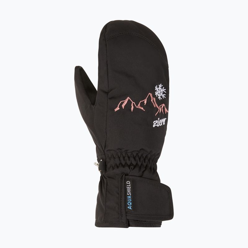 Mănuși de schi pentru copii  ZIENER Laillani Aquashield Mitten black 2