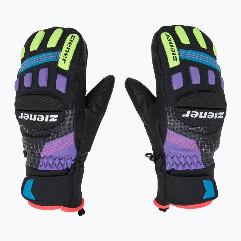 Mănuși de schi pentru copii  ZIENER Luron Aquashield PR Mitten multicolor 3