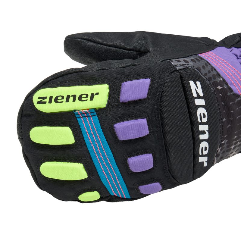 Mănuși de schi pentru copii  ZIENER Luron Aquashield PR Mitten multicolor 4