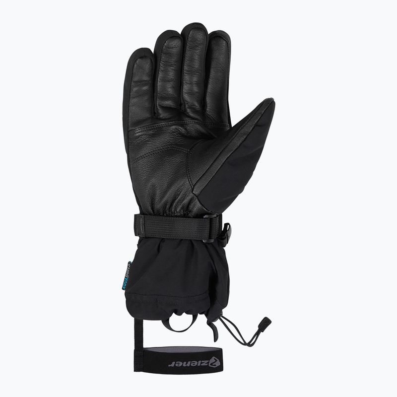 Mănuși de schi pentru bărbați ZIENER Gaiku-Z Aquashield AW black 3
