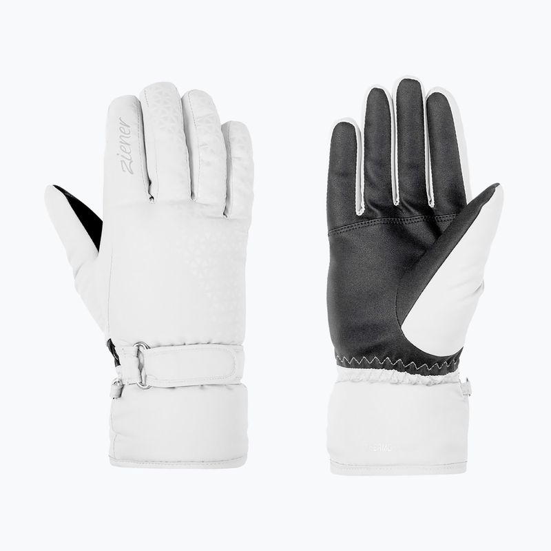 Mănuși de schi pentru femei ZIENER Kisar Aquashield white