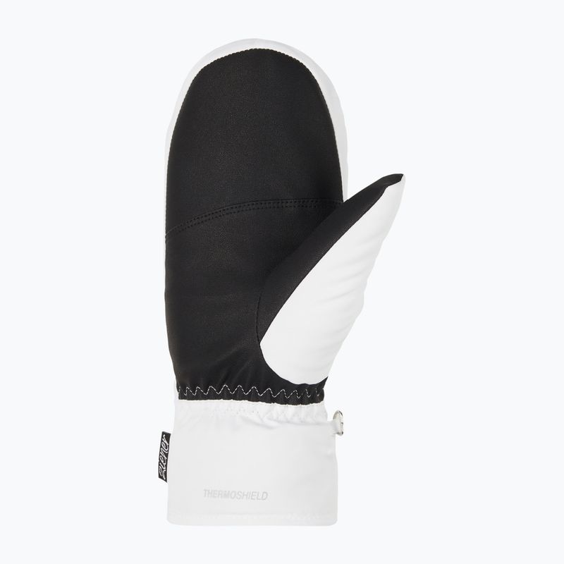 Mănuși de schi pentru femei ZIENER Kisar Aquashield Mitten white
