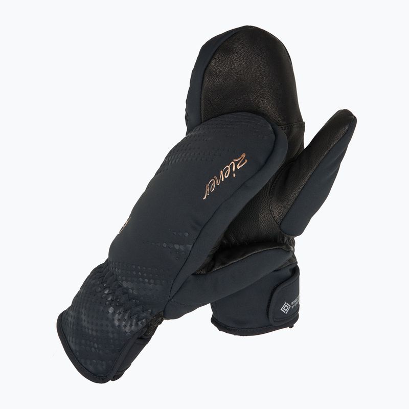 Mănuși de schi pentru femei ZIENER Karoia WS PR Mitten black/rose metallic