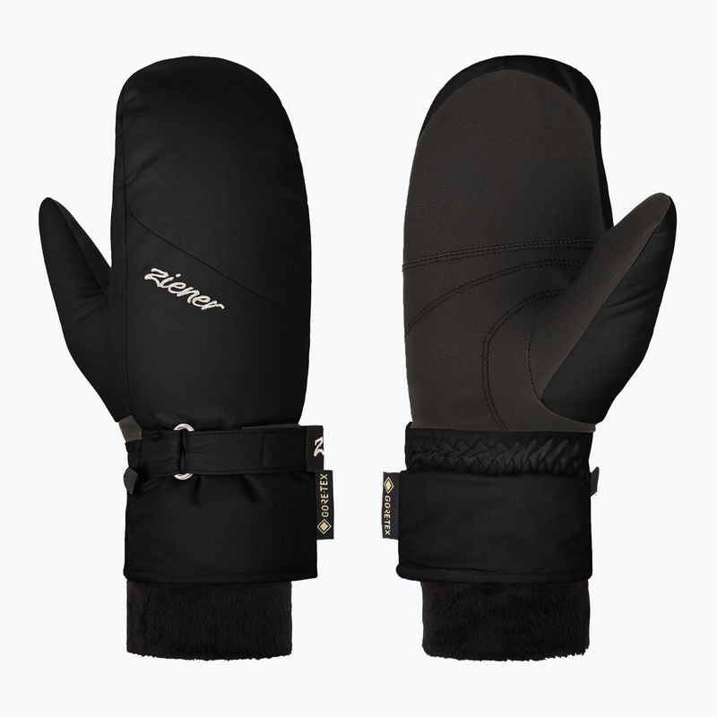 Mănuși de schi pentru femei ZIENER Klairo-Z GTX+Gore Plus Warm Mitten black