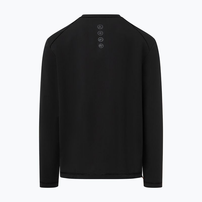 Longsleeve termoactiv pentru bărbați BOGNER FIRE+ICE Alejo 1/4 Zip black 2