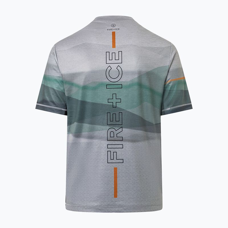 Longsleeve termoactiv pentru bărbați BOGNER FIRE+ICE Balduin2 1/4 Zip liquid silver 2