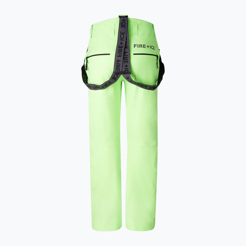 Pantaloni de schi pentru bărbați BOGNER FIRE+ICE Scott 3 vibrant lime 2