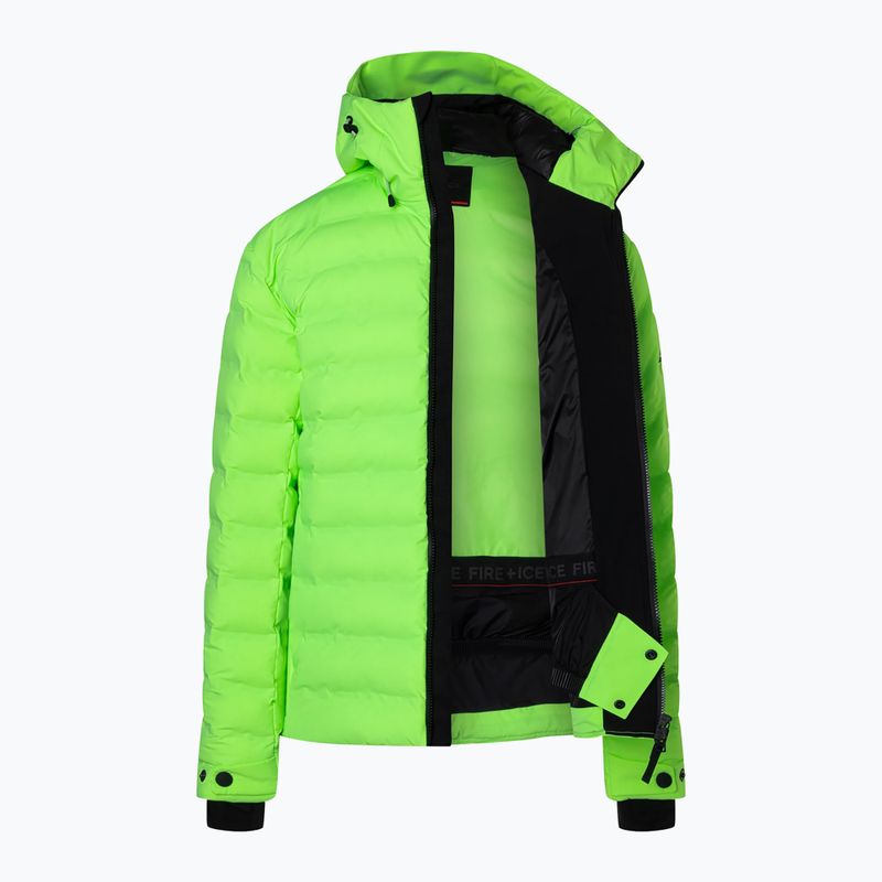 Geacă de schi pentru bărbați Bogner Fire+Ice York vibrant lime 3