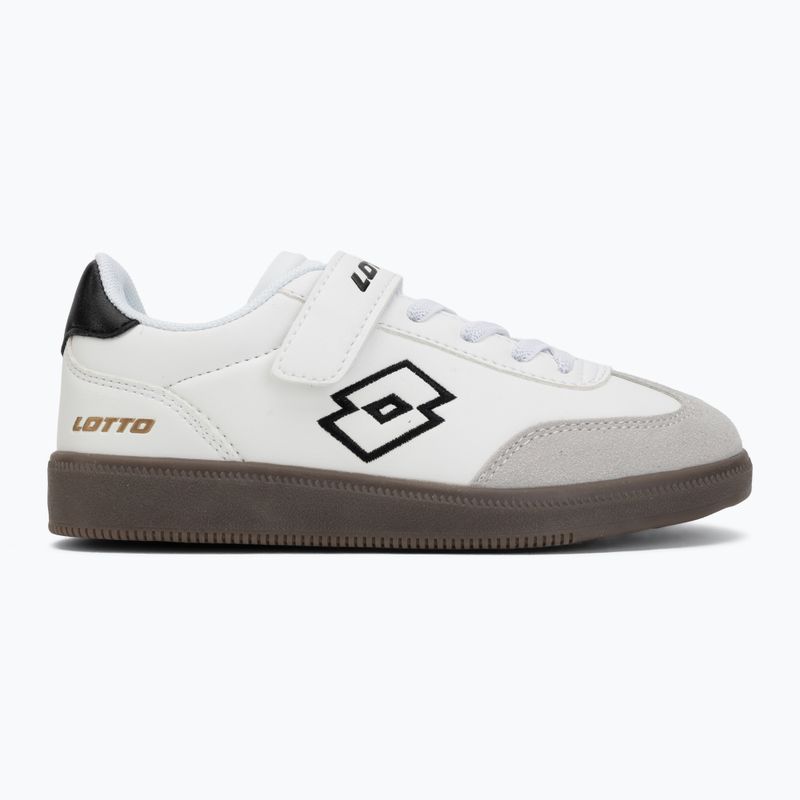 Încălțăminte pentru copii Lotto Vintal Kids white/black 2