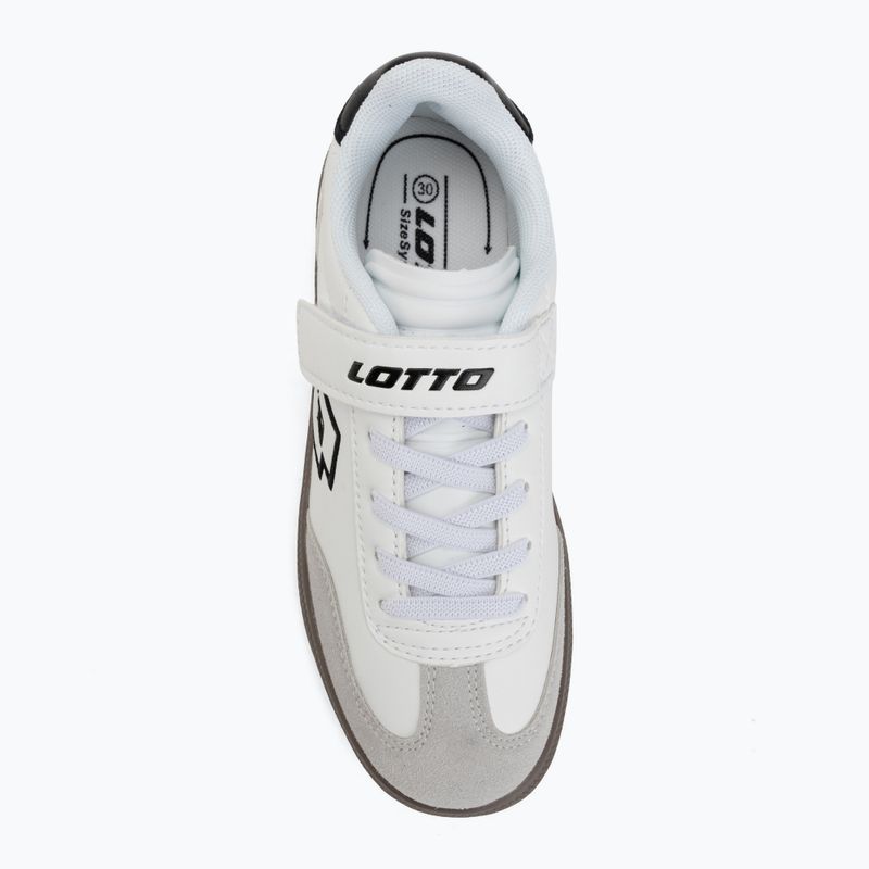 Încălțăminte pentru copii Lotto Vintal Kids white/black 5