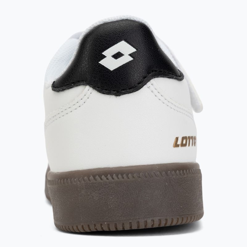 Încălțăminte pentru copii Lotto Vintal Kids white/black 6