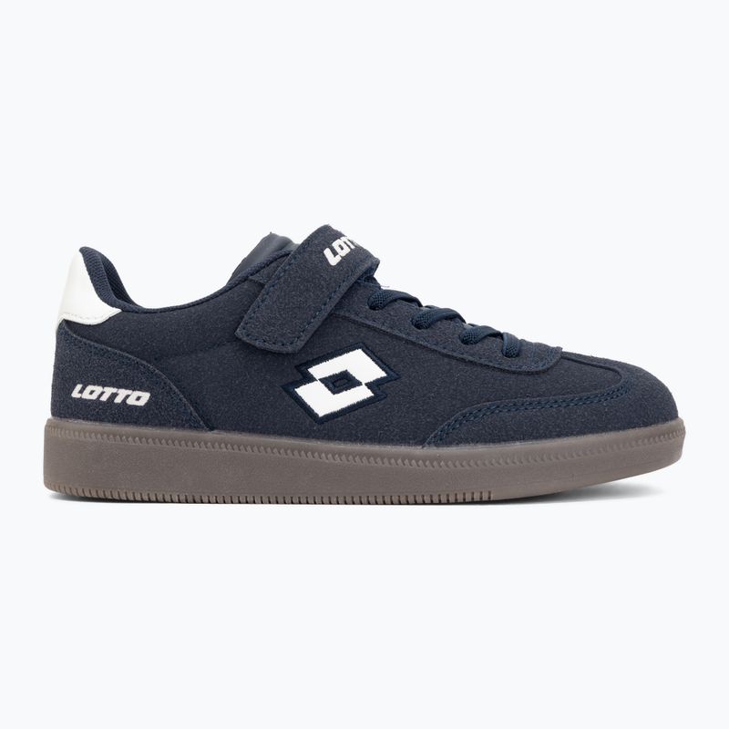 Încălțăminte pentru copii Lotto Vintal SC Kids navy/white 2