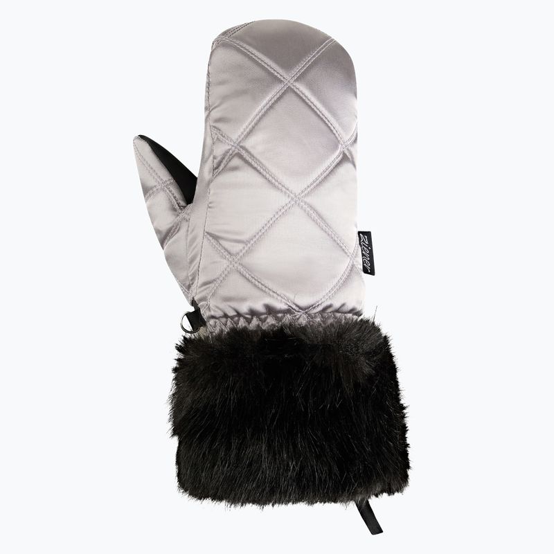 Mănuși de schi pentru femei ZIENER Kwinzi-Z Mitten metallic silver 2