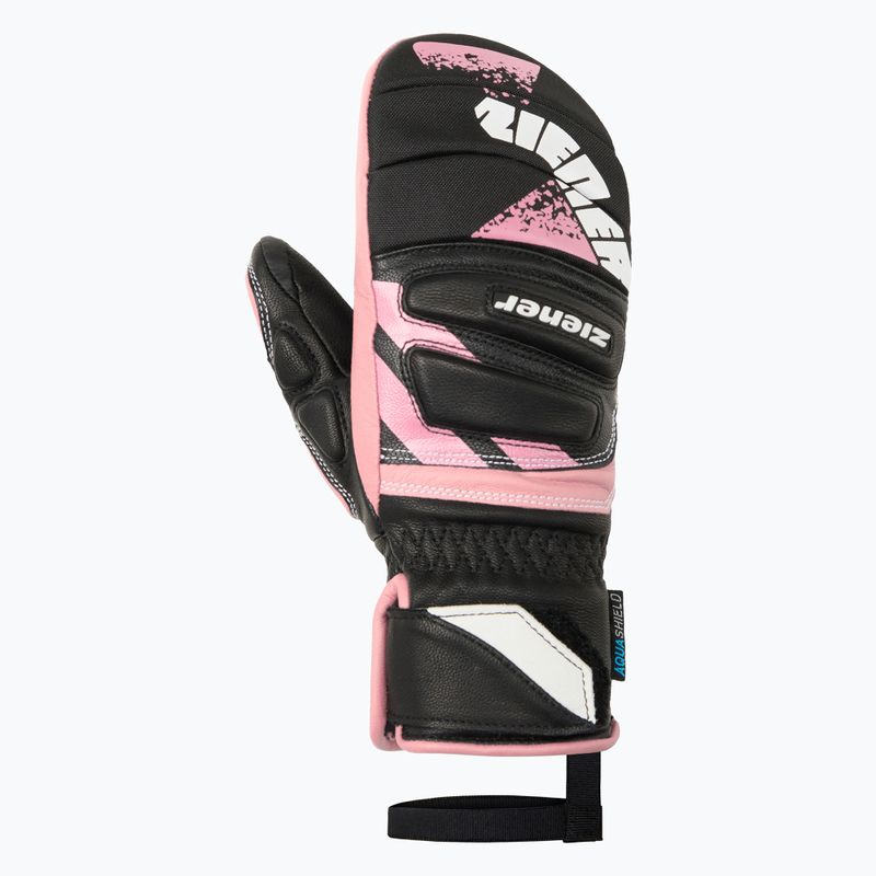Mănuși de schi pentru copii Ziener Lopaki-Z AS PR Mitten black/pink vanilla 2
