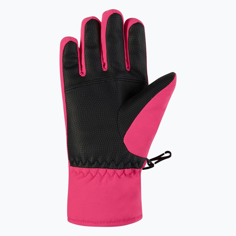 Mănuși de schi pentru copii ZIENER Leif GTX-Z tie-dye pop pink 3