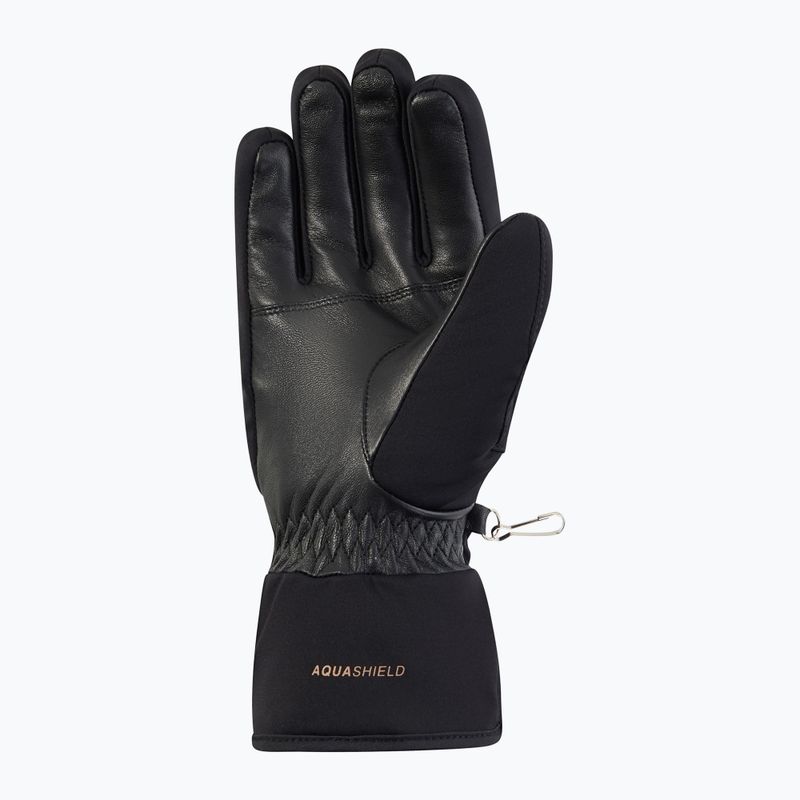 Mănuși de schi pentru femei Ziener Kehnia-Z Aquashield PR Glove black/rose metallic 3