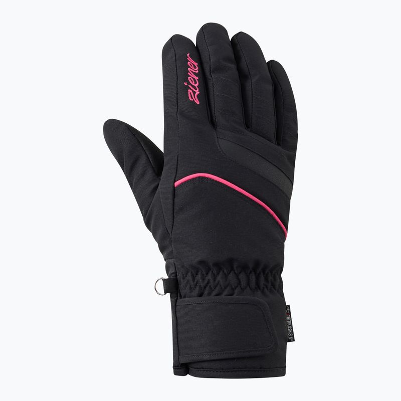 Mănuși de schi pentru femei Ziener Khania-Z PR Glove black/pink lily 2