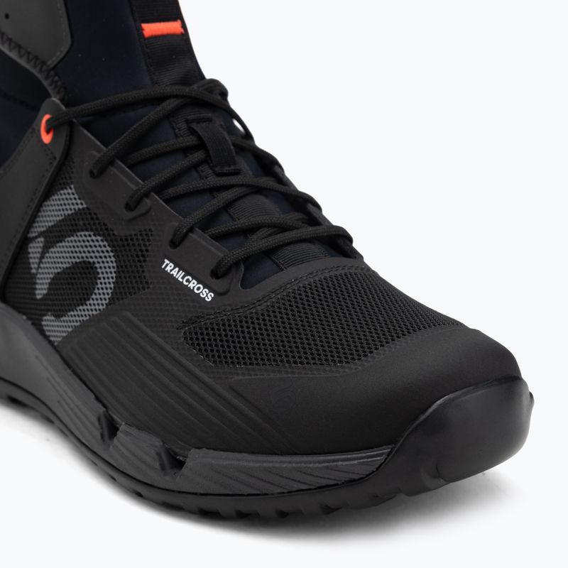 Încălțăminte de ciclism platformă pentru bărbați adidas FIVE TEN Trailcross GTX core black/grey three/solar red 7
