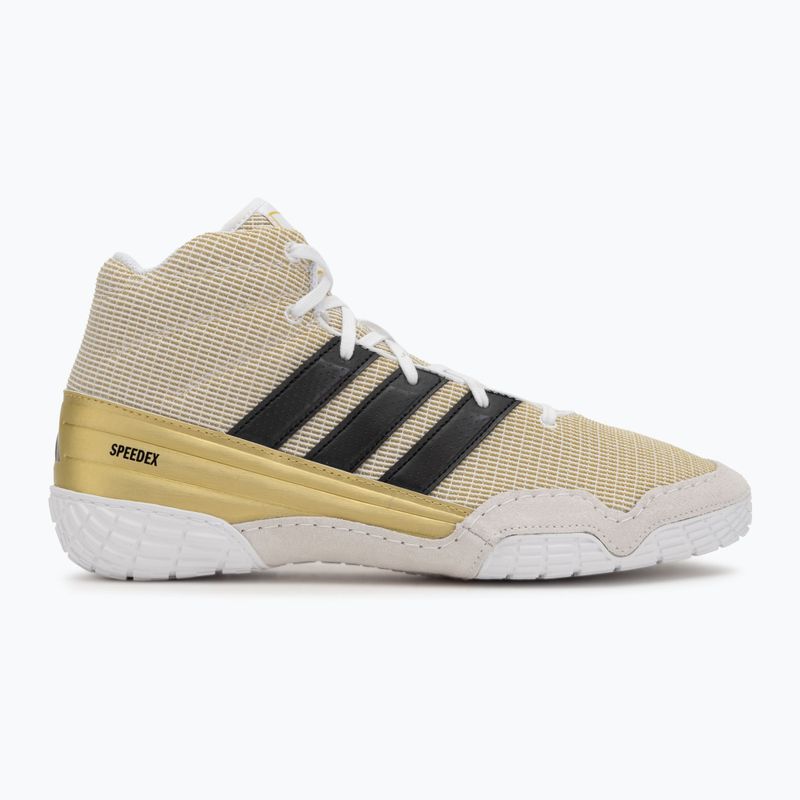 Încălțăminte de box adidas Speedex core black/gold metallic 2