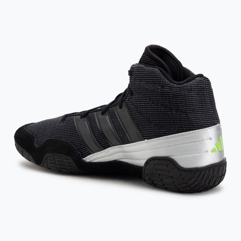 Încălțăminte de box adidas Speedex core black/lucid lemon 3