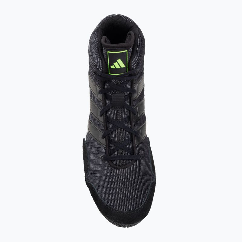 Încălțăminte de box adidas Speedex core black/lucid lemon 5