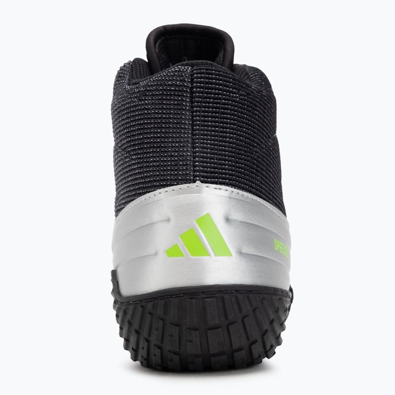 Încălțăminte de box adidas Speedex core black/lucid lemon 6