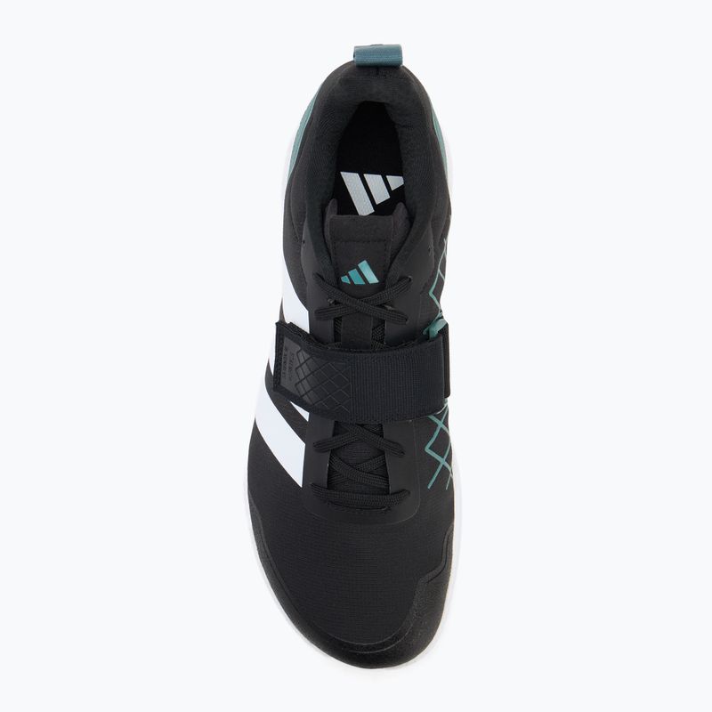 Încălțăminte de ridicare greutăți adidas The Total 2 core black/grey six 5