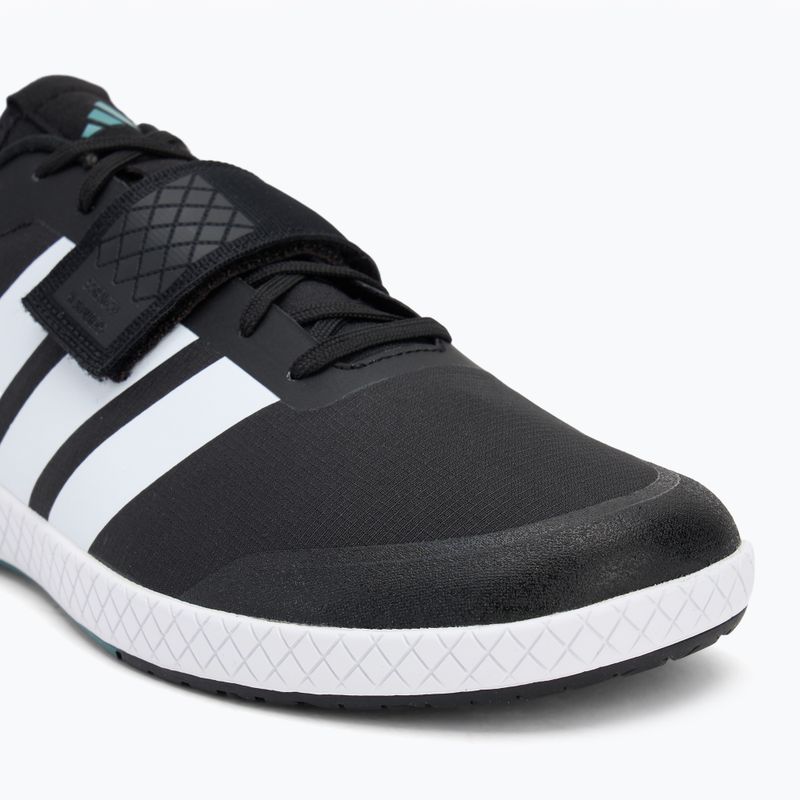 Încălțăminte de ridicare greutăți adidas The Total 2 core black/grey six 7