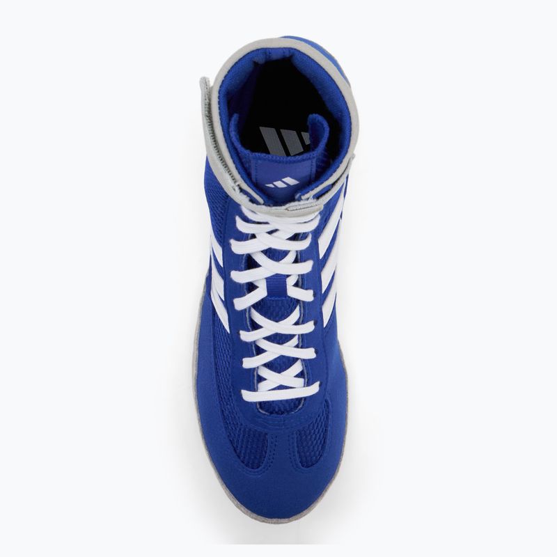 Încălțăminte de box adidas Combat Speed.4 royal blue/footwear white/grey two 5