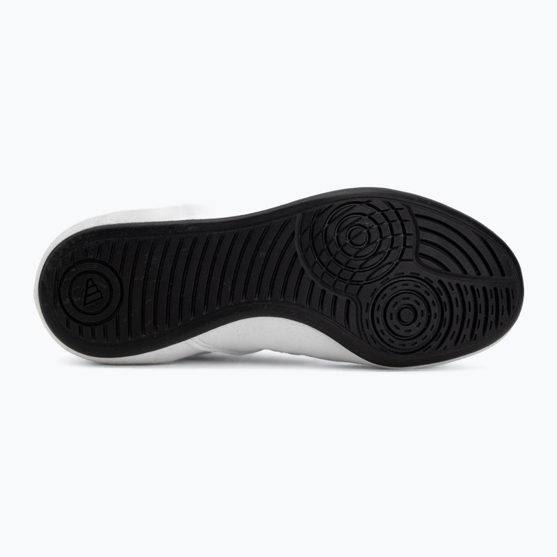 Încălțăminte de box pentru copii adidas Havoc white/black 4
