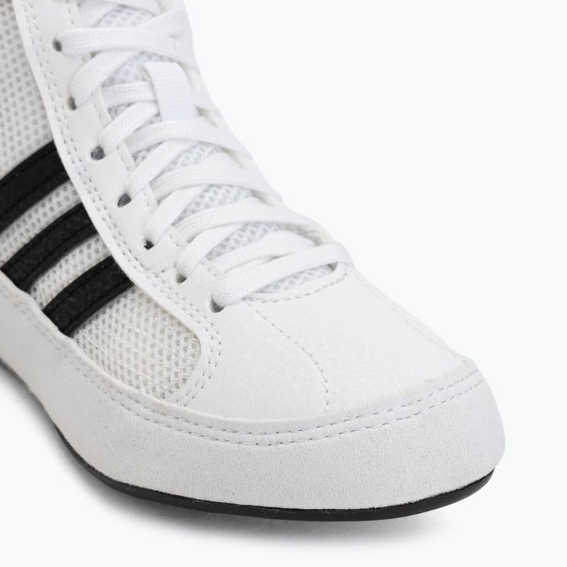 Încălțăminte de box pentru copii adidas Havoc white/black 7