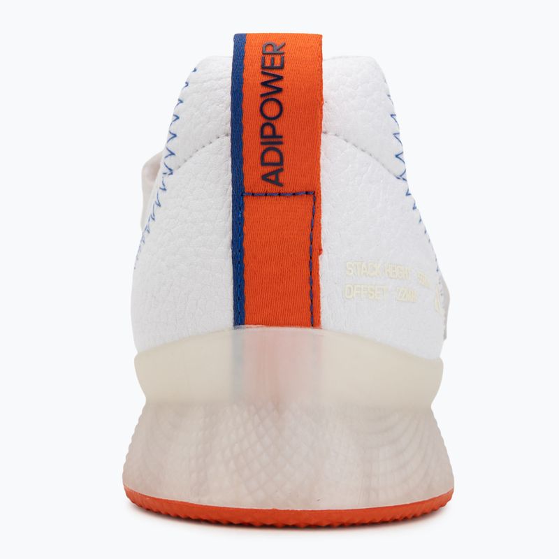 Încălțăminte de ridicare greutăți adidas Adipower Weightlifting III Footwear white/dark blue/royal blue 6
