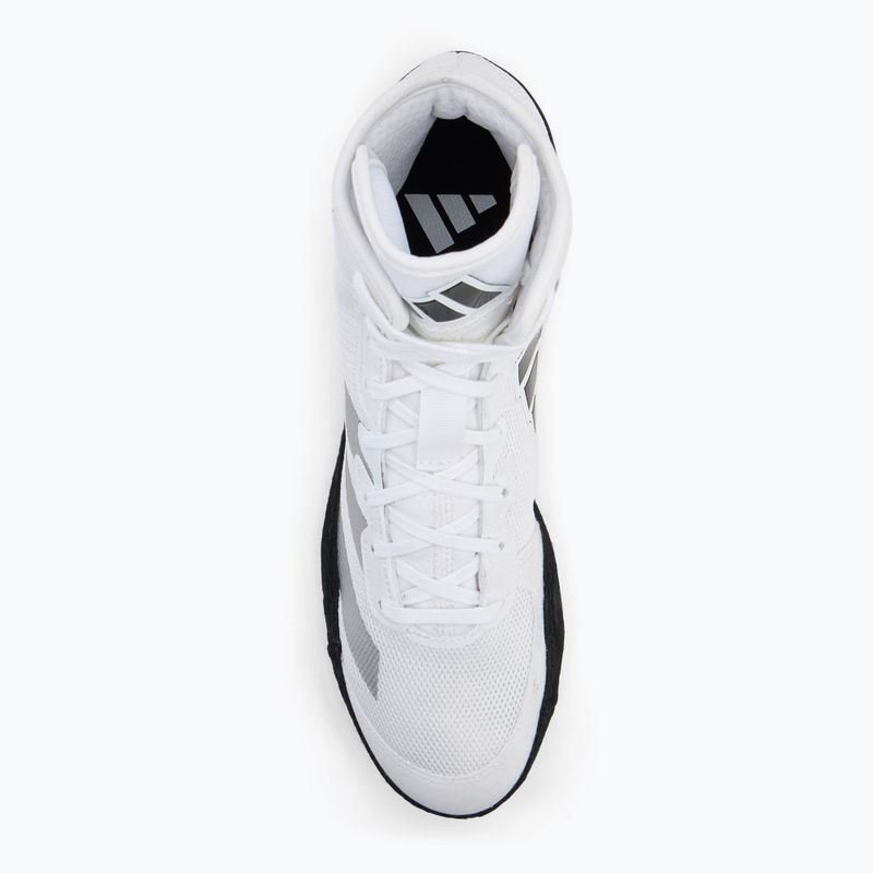Încălțăminte de box adidas Adizero silver metallic/core black 5