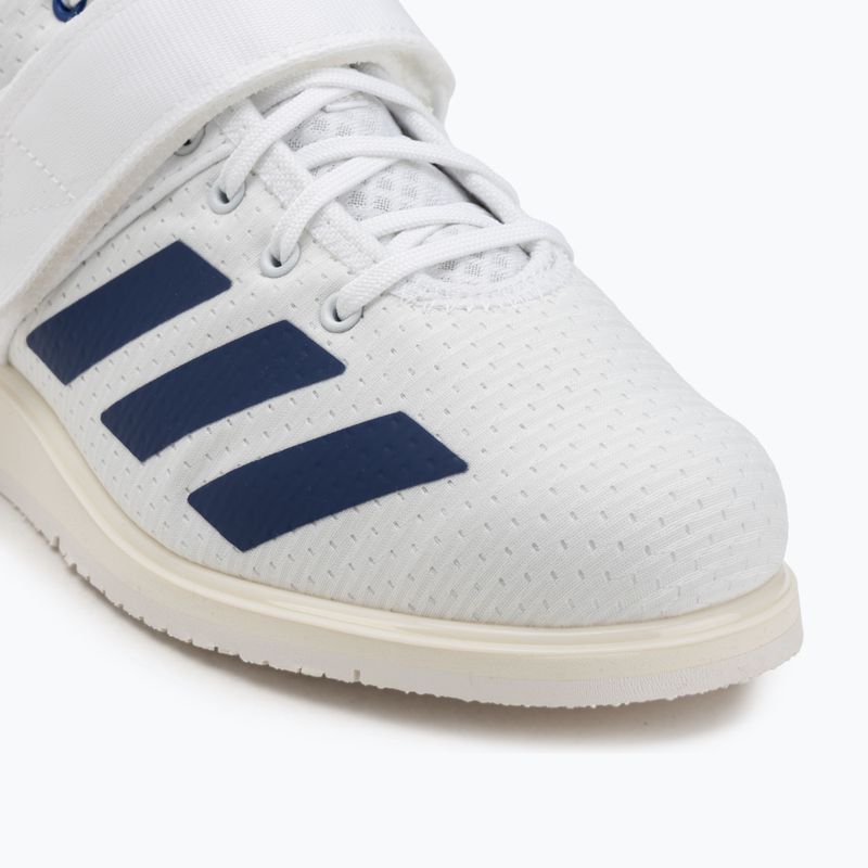 Încălțăminte de ridicare greutăți adidas Powerlift 5 white 7