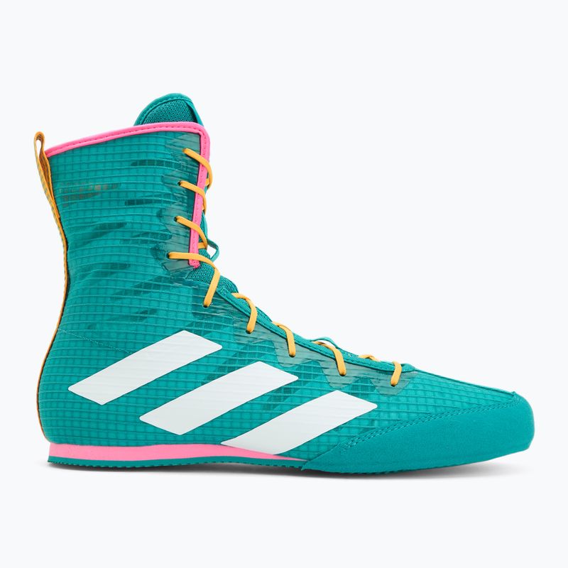 Încălțăminte de box adidas Box Hog 4 turquoise 2