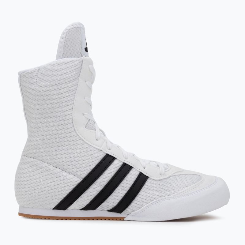 Încălțăminte de box adidas Box Hog II white/black 2