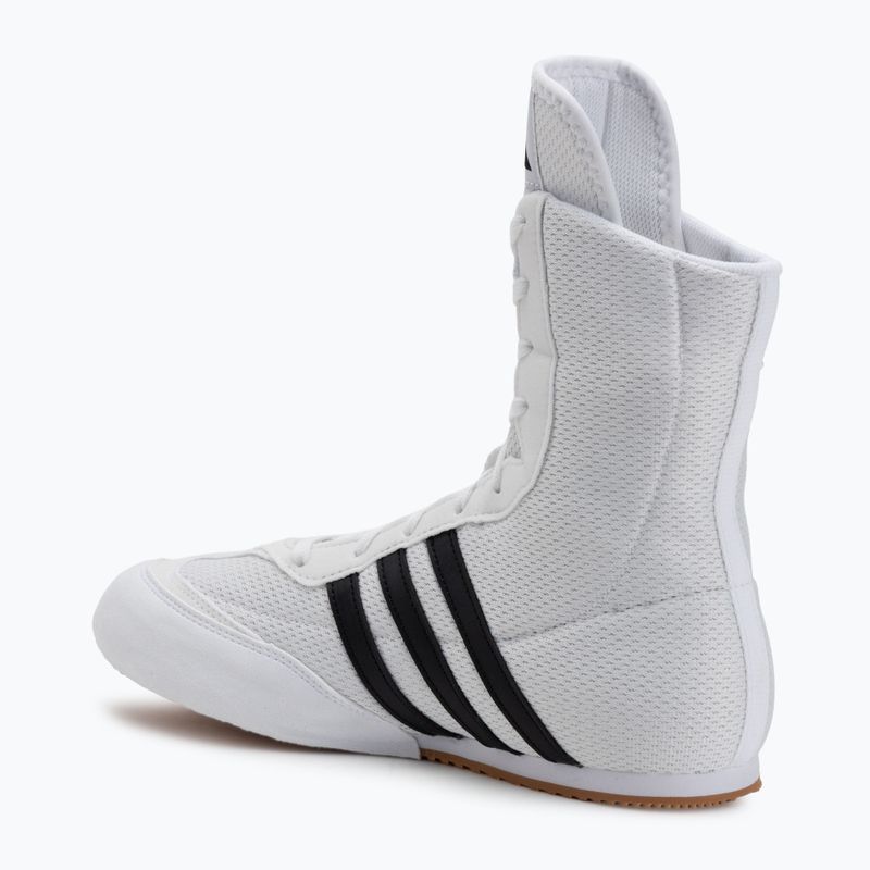 Încălțăminte de box adidas Box Hog II white/black 3