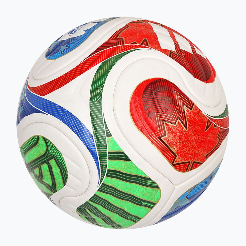 Minge de fotbal adidas Trionda Pro World Cup white/blue mărimea 5 4