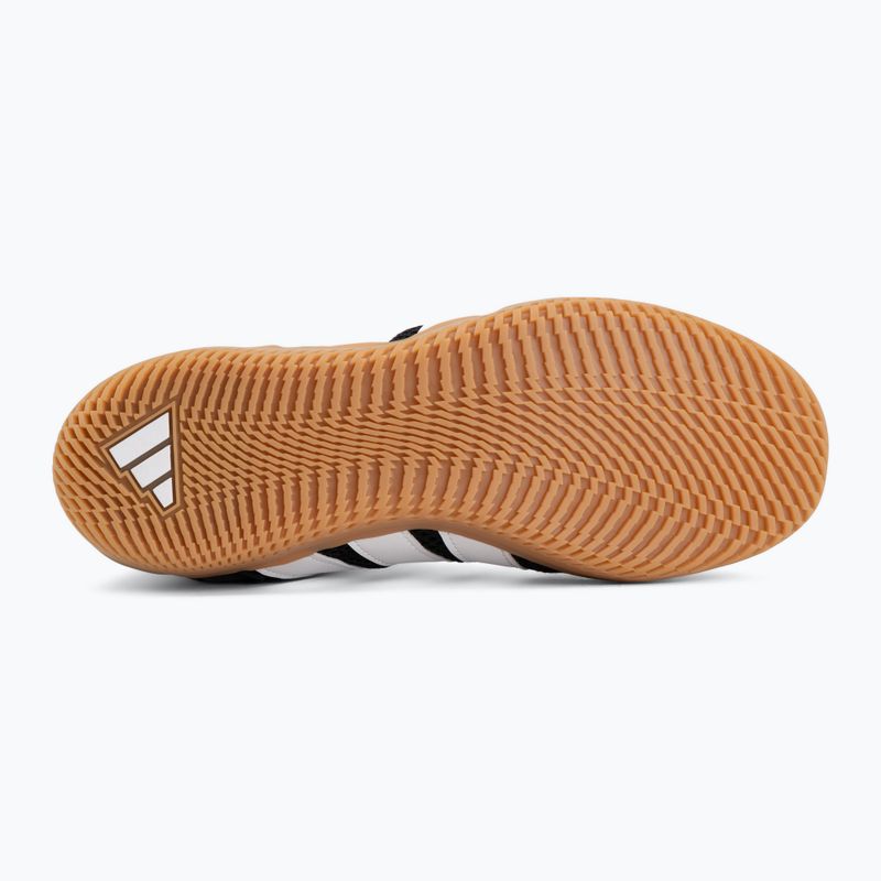 Încălțăminte de box pentru bărbați adidas Box Hog Wide black/white 4