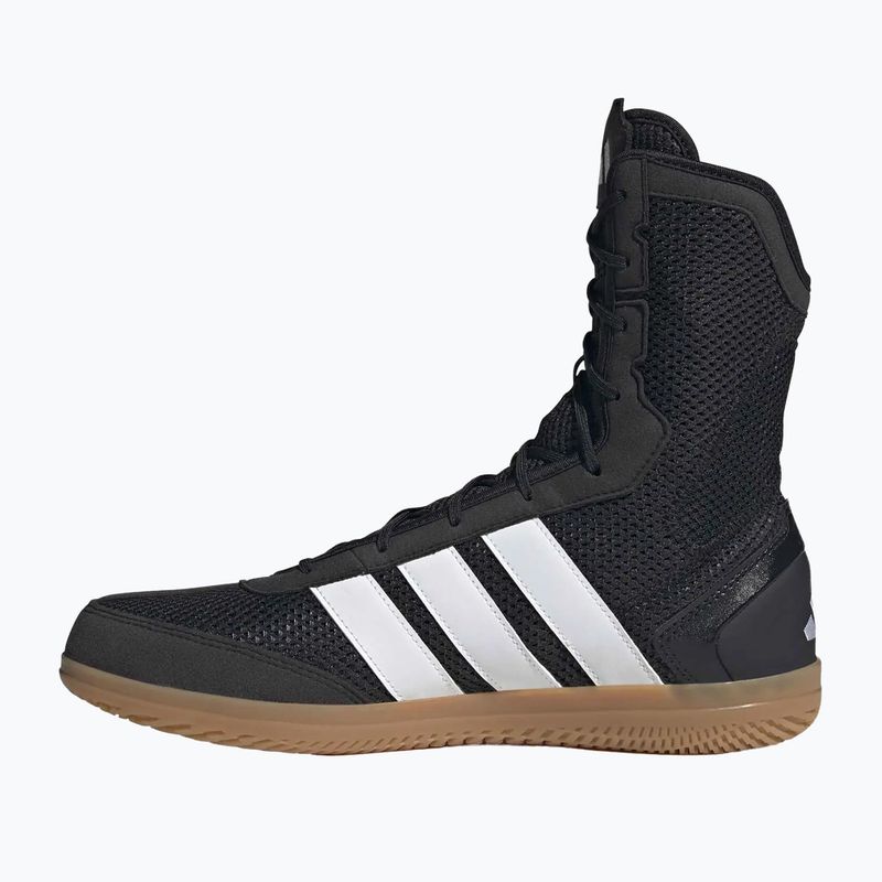 Încălțăminte de box pentru bărbați adidas Box Hog Wide black/white 3