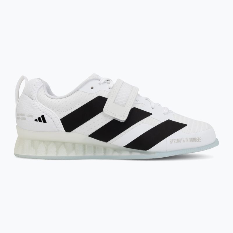 Încălțăminte de ridicare greutăți adidas Adipower Weightlifting III white 2