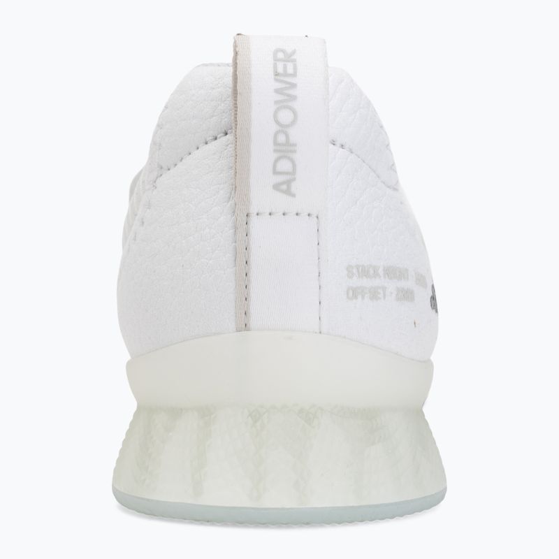 Încălțăminte de ridicare greutăți adidas Adipower Weightlifting III white 6