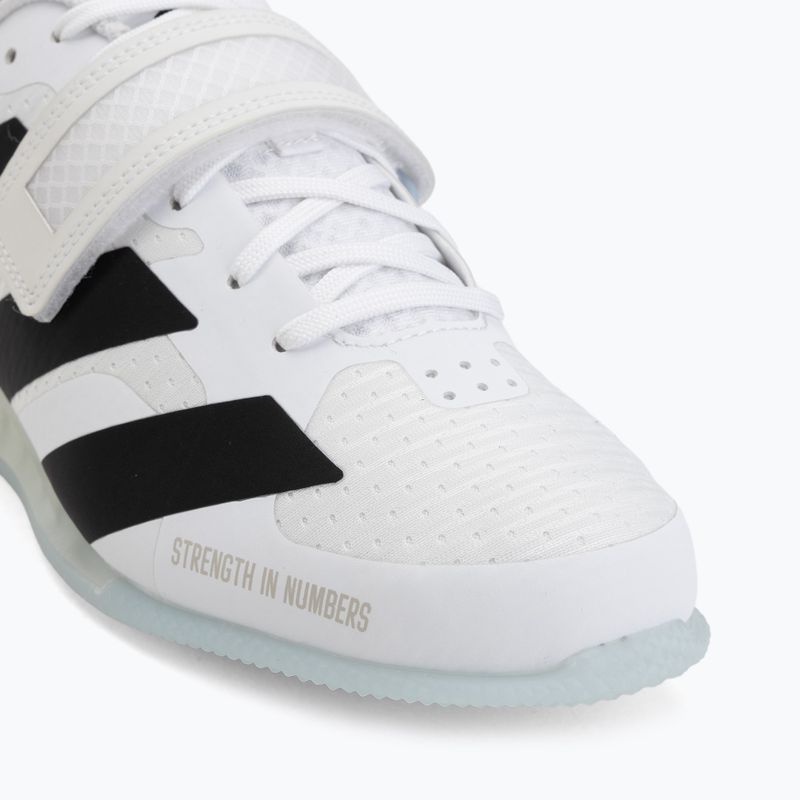 Încălțăminte de ridicare greutăți adidas Adipower Weightlifting III white 7