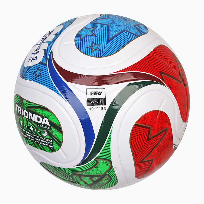 Minge de fotbal adidas Trionda League Box World Cup multicolor mărimea 5 4