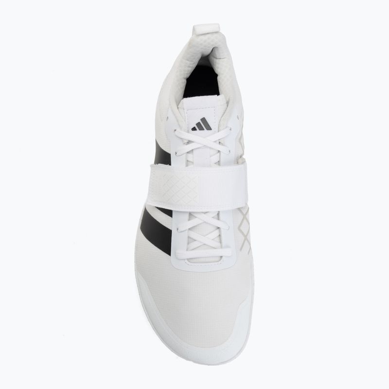 Încălțăminte de ridicare greutăți adidas The Total 2 white 5