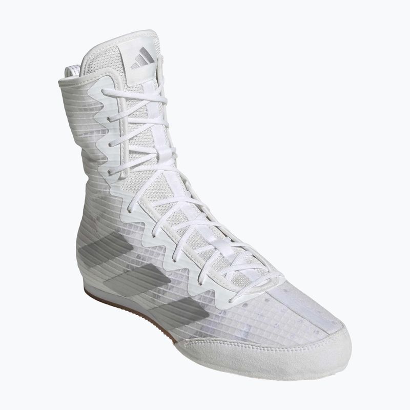 Încălțăminte de box adidas Box Hog 4 white/silver