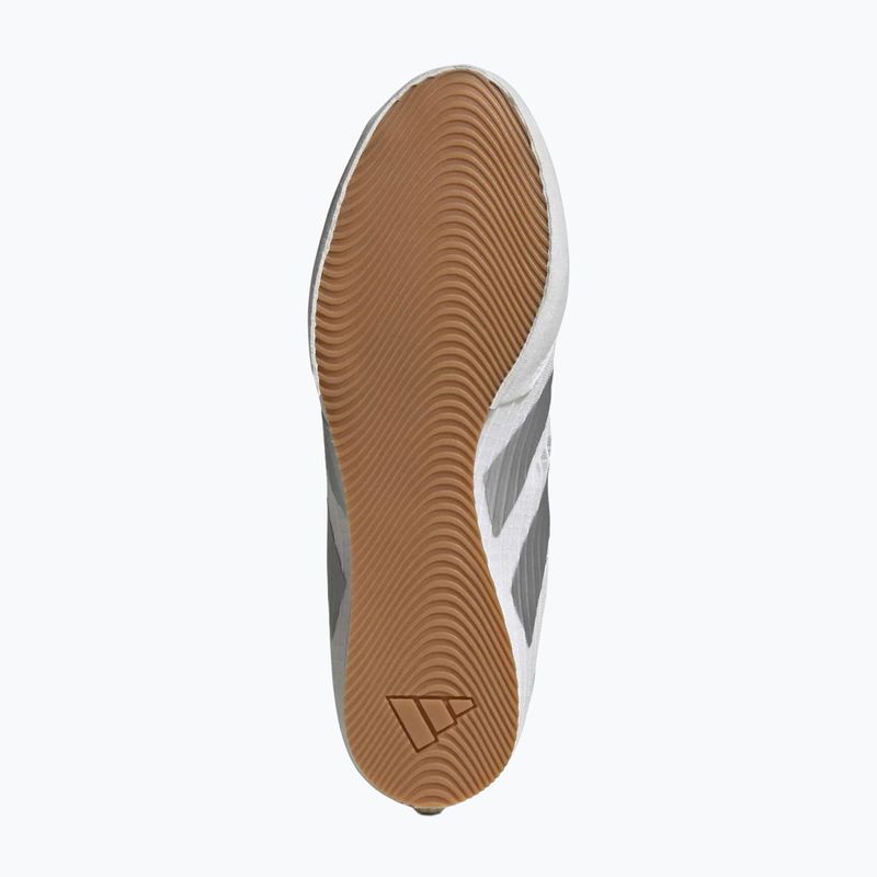 Încălțăminte de box adidas Box Hog 4 white/silver 4