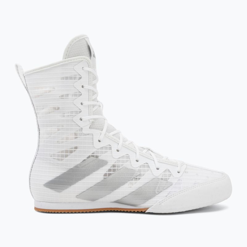 Încălțăminte de box adidas Box Hog 4 white/silver 2